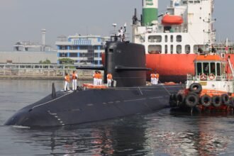 TNI AL Sambut Tiga Kapal Perang Pakistan di Jakarta
