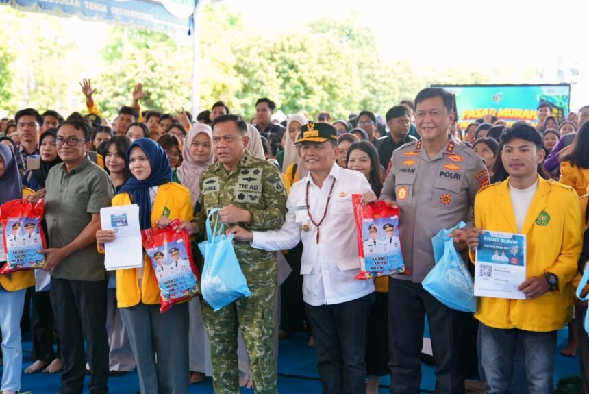 Gubernur Agustiar Sabran Gratiskan Paket Pasar Murah untuk Mahasiswa Pedalaman, Wujud Nyata Kepedulian Pemprov Kalteng