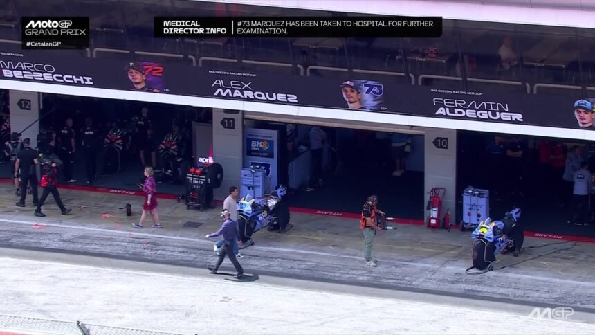 Kecelakaan Horor Akibat Senggolan Maut Alex Marquez dan Pedro Acosta Bikin MotoGP Red Flag