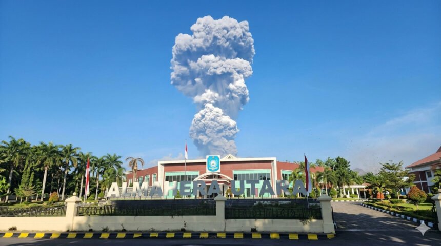Lima Pendaki Dilaporkan Luka-Luka Akibat Erupsi Gunung Api Dukono
