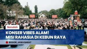 Konser Sambil Healing! Sunset di Kebun 2026 Ajak Gen Z Kenalan Sama Tanaman Langka Hoya