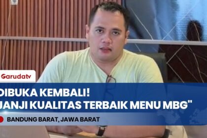 Sempat Viral Karena Aksi Joget, SPPG Batujajar Kembali Dibuka dengan Komitmen Menu Gizi Premium!