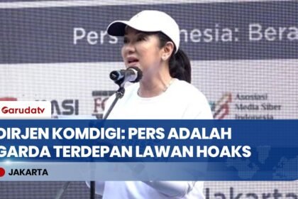 Komdigi Tegaskan Pers Jadi Garda Terdepan Lawan Hoaks & Disinformasi di Era Digital