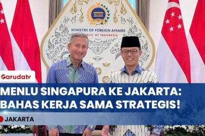 Indonesia-Singapura Solid! Menlu Sugiono & Vivian Balakrishnan Bahas Investasi Hingga Energi Hijau!