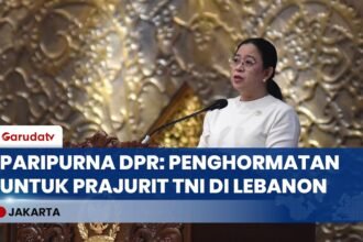 Puan Pimpin Paripurna DPR: Beri Penghormatan Terakhir untuk Prajurit TNI yang Gugur di Lebanon!
