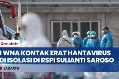 WASPADA! Kontak Erat Hantavirus Kapal Pesiar MV Hondius Masuk Isolasi di RSPI Sulianti Saroso