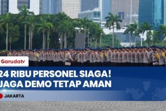JAKARTA SIAGA! 24 Ribu Personel Gabungan Kepung Titik Demo, Polda Metro Jaya: Jangan Ada yang Rusuh!