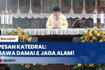 Pesan Mendalam Misa Kenaikan Yesus di Katedral Jakarta: Utus Umat Bawa Damai & Jaga Alam!