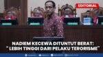 Nadiem Makarim Dituntut 18 Tahun Penjara dalam Kasus Chromebook