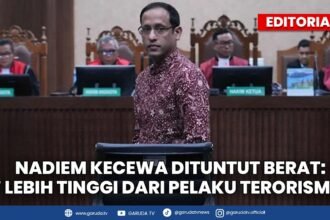 Nadiem Makarim Dituntut 18 Tahun Penjara dalam Kasus Chromebook