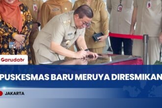 Gubernur Jakarta Resmikan Puskesmas Pembantu Meruya Selatan 2