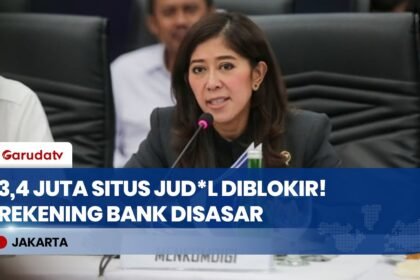 3,4 Juta Situs Jud* Online Diblokir! Komdigi Targetkan Perputaran Dana Ilegal Turun Drastis