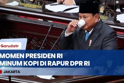 Momen Santai Presiden Prabowo di Sidang Paripurna: "Hobi Ngopi" Sampai Bikin Peserta Sidang Tertawa!
