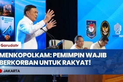 Menkopolkam: Pemimpin Harus Rela Berkorban Demi Rakyat di Tengah Krisis Global!