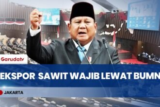 Presiden Prabowo Wajibkan Ekspor Komoditas SDA Lewat BUMN