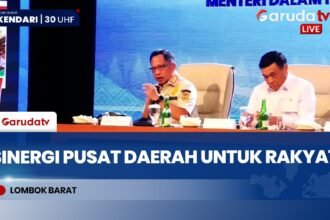 Rakor 3 Menteri dan 4 Gubernur Bahas Tantangan Pembangunan Kawasan Timur Indonesia