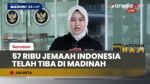 Ribuan Jemaah Indonesia Tiba di Madinah, Kesehatan Jadi Sorotan