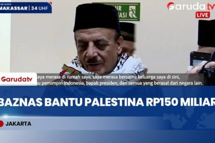 Baznas Salurkan Bantuan Kemanusiaan untuk Palestina Lewat Kedubes Palestina