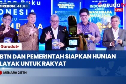 Peluncuran Buku Swasembada Papan 2045 Soroti Krisis Hunian Nasional