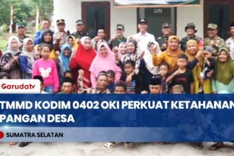 Program TMMD Ke-128 Perkuat Infrastruktur dan Ketahanan Pangan Desa