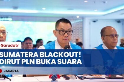SUMATERA BLACKOUT! Ini Penjelasan Dirut PLN Soal Gangguan Transmisi Massal