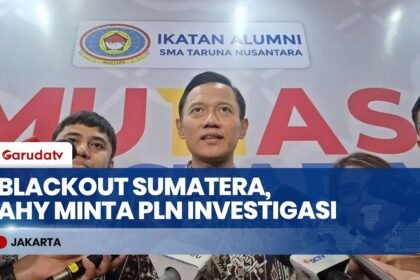 TEGAS! AHY Perintahkan PLN Investigasi Mendalam Soal Blackout Sumatera