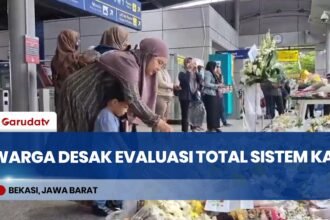 Suasana Duka Warnai Stasiun Bekasi Timur Usai Kecelakaan Kereta
