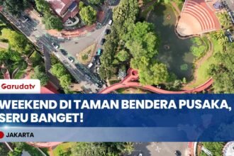 HIDDEN GEM JAKARTA! Taman Bendera Pusaka: Spot Santai & Olahraga 24 Jam