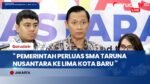 Menko AHY Sebut Ekspansi SMA Taruna Nusantara Bukti Keseriusan Pemerintah Cetak SDM Unggul