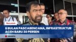 Enam Bulan Pascabencana, Muzakir Manaf Akui Kondisi Infrastruktur Aceh Masih Parah