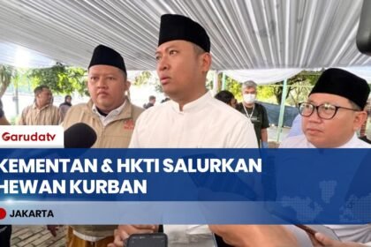 Wamentan Sudaryono Serahkan 15 Sapi & Ungkap Kurban Nasional Tembus 3,2 Juta Ekor