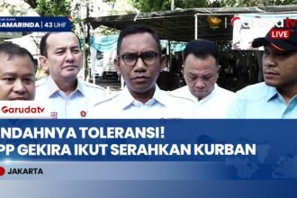 Sayap Partai Kristiani Gerindra (PP Gekira) Serahkan Hewan Kurban di Hari Raya Idul Adha
