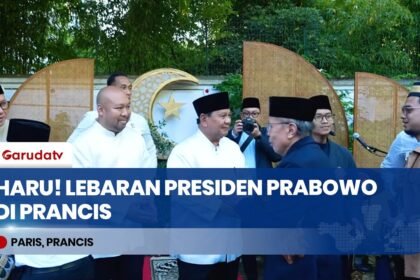 Sukses Bikin Haru! Presiden Prabowo Hadiri Salat Idul Adha 1447 H di Wisma Indonesia Paris