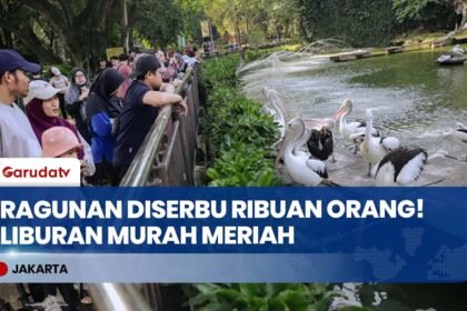 Destinasi Favorit! Intip Keseruan Warga Jakarta Libur Lebaran di Ragunan Zoo