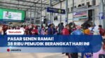 DAOP 1 TEMBUS 38 RIBU PENUMPANG! Stasiun Pasar Senen Padat Merayap, KAI Amankan 9 KA Tambahan!