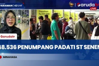 Arus Balik Idul Adha, 48 Ribu Penumpang Padati Stasiun Pasar Senen