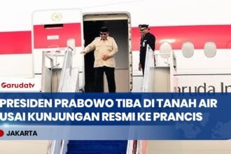HEADLINE NEWS - Presiden Prabowo Tiba di Tanah Air, Bawa Sejumlah Kesepakatan Strategis