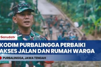 Aksi Nyata Kodim 0702 Purbalingga! Buka Akses Jalan Terisolir & Sulap Rumah Warga Jadi Layak Huni