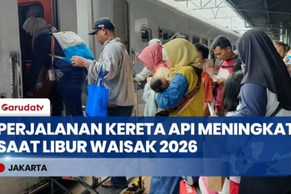 Libur Waisak, Lebih dari 12 Ribu Penumpang Padati Stasiun Daop 1 Jakarta
