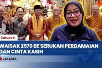 LIVE: 9.500 Umat Padati Wihara Ekayana Arama, Waisak 2570 BE Dihadiri Menag hingga Pejabat TNI-Polri