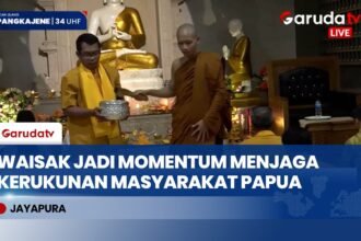 Rayakan Waisak 2570 BE, Umat Buddha di Jayapura Serukan Perdamaian dan Kerukunan