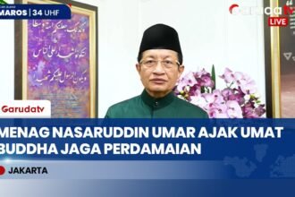 Menag Nasaruddin Umar Ajak Umat Buddha Jadikan Dharma Sebagai Pelita Perdamaian Dunia