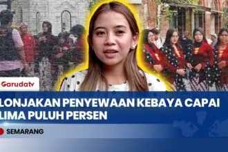 Penyewaan Kebaya di Kota Lama Semarang Melejit 50 Persen Saat Libur Panjang