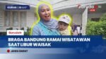 Libur Panjang Waisak, Kawasan Braga Bandung Dipadati Wisatawan