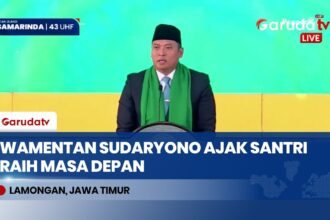 HEADLINE NEWS - Wamentan Sudaryono Gaungkan “Gerakan Menjemput Takdir” di Hadapan Ribuan Santri