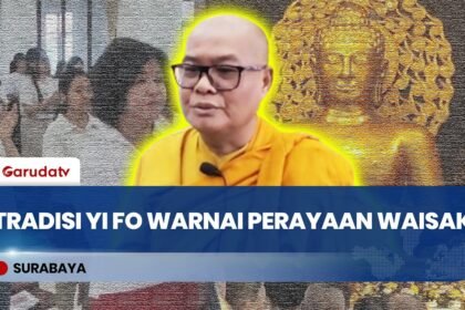 Memandikan Rupang Siddharta, Simbol Penyucian Diri di Hari Suci Waisak
