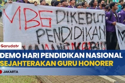 Mahasiswa Gelar Aksi Damai Hardiknas, Desak Reformasi Pendidikan