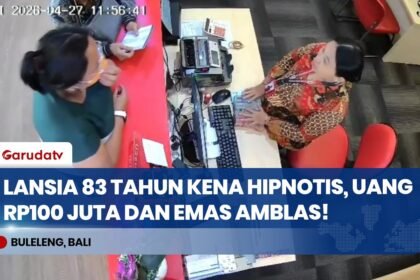 Lansia di Buleleng Jadi Korban Dugaan Hipnotis, Uang dan Perhiasan Hilang