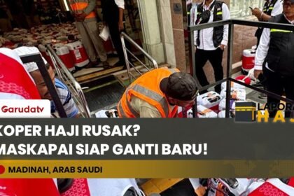 JANGAN KHAWATIR! Koper Jemaah Haji Rusak Diganti Maskapai, PPIH Jamin Keamanan Bagasi 24 Jam!