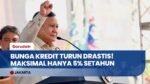 PRESIDEN PRABOWO! Perintahkan Bank Negara Pangkas Bunga Kredit Rakyat Jadi 5% Setahun!